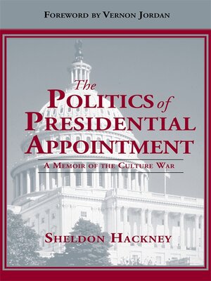 cover image of The Politics of Presidential Appointment